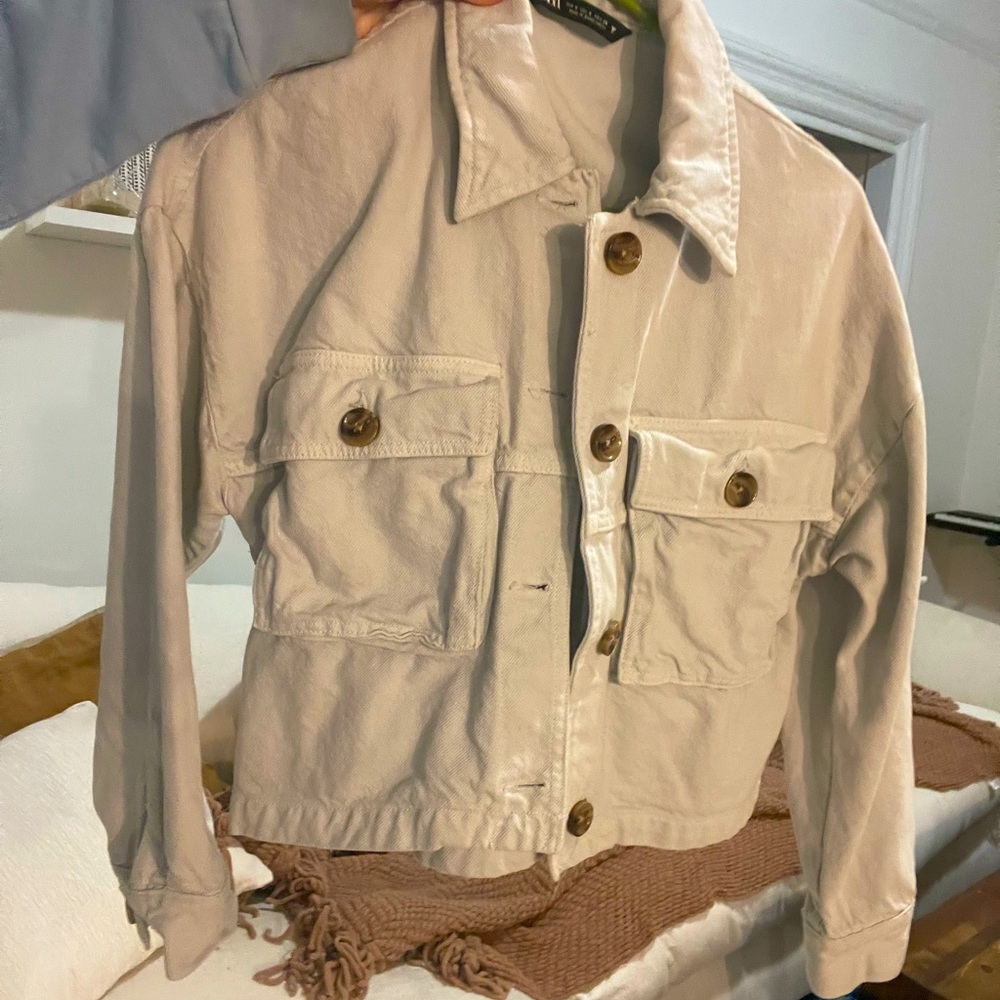 Zara cropped jacket
